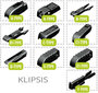 Kojamehed OXIMO Multitype, 375 mm цена и информация | Kojamehed | kaup24.ee