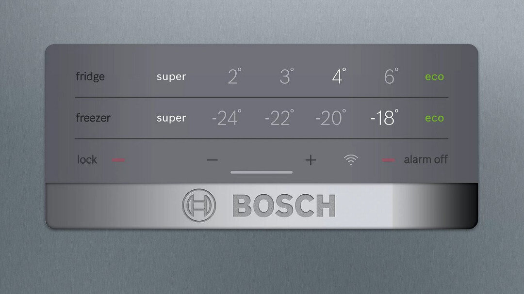 Külmik Bosch KGN397LEQ, 203 cm NoFrost, roostevaba teras hind ja info | Külmkapid | kaup24.ee