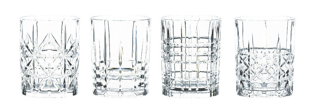 Nachtmann klaasikomplekt Highland tumbler, 4 tk. hind ja info | Klaasid, tassid ja kannud | kaup24.ee