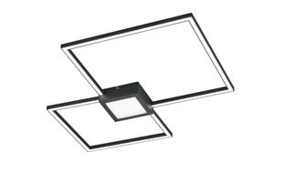 Hydra LED laevalgusti 65x65 cm antrasiit valge sis 28W-2600Lm цена и информация | Потолочные светильники | kaup24.ee