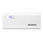 Akupank A-Data P12500D Power Bank 12500 mAh, Valge цена и информация | Akupangad | kaup24.ee