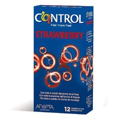 Презервативы Control 43224 Клубника (12 uds) цена и информация | Презервативы | kaup24.ee