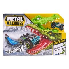 METAL MACHINES mängukomplekt Crocodile, seeria 1, 6718 цена и информация | Развивающий мелкую моторику - кинетический песок KeyCraft NV215 (80 г) детям от 3+ лет, бежевый | kaup24.ee