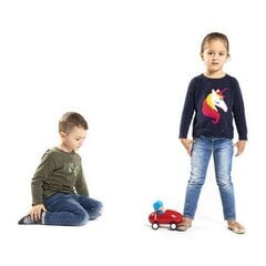 Võidusõiduauto Bandai Pocoyó heliga (28 x 20 x 17,5 cm) hind ja info | Poiste mänguasjad | kaup24.ee