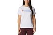 Naiste T-särk Columbia Sun Trek W Graphic Tee 1931753101, valge цена и информация | Naiste T-särgid | kaup24.ee