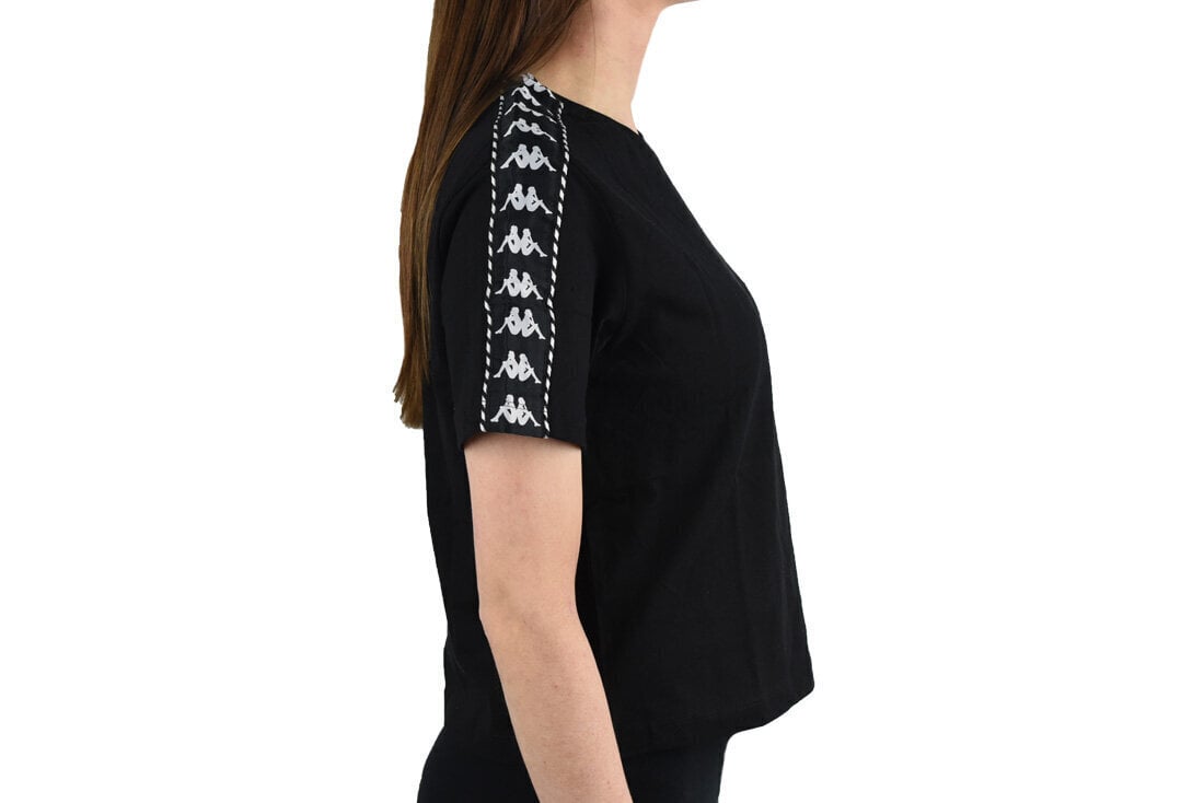 Naiste T-särk Kappa Inula T Shirt 309090194006, must hind ja info | Naiste T-särgid | kaup24.ee