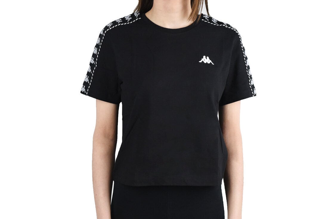 Naiste T-särk Kappa Inula T Shirt 309090194006, must hind ja info | Naiste T-särgid | kaup24.ee