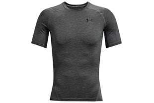 Meeste T-särk Under Armor Heatgear Armor Short Sleeve M 1361518090, hall цена и информация | Мужские футболки | kaup24.ee