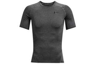 Meeste T-särk Under Armor Heatgear Armor Short Sleeve M 1361518090, hall hind ja info | Meeste T-särgid | kaup24.ee