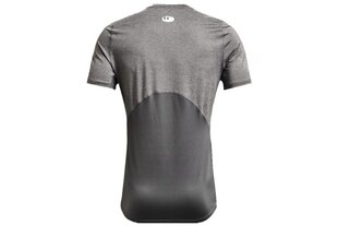 Meeste T-särk Under Armor Heatgear Armor Fitted Short Sleeve M 1361683090, hall цена и информация | Мужские футболки | kaup24.ee