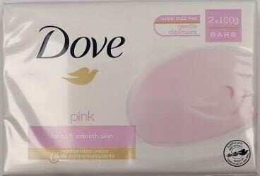 Seep Dove Pink 2x100 g цена и информация | Seebid | kaup24.ee