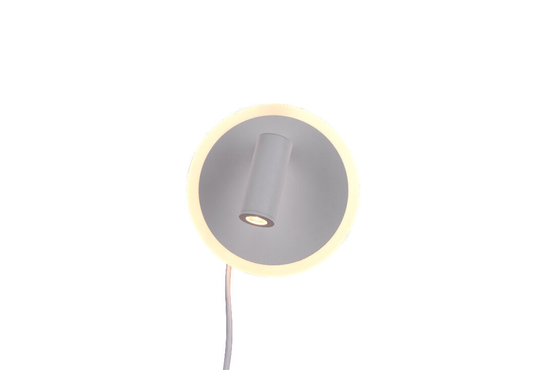 Jordan LED seinavalgusti 15 valgematt sis 1x5W-550Lm + 1x2W-200Lm johto hind ja info | Seinavalgustid | kaup24.ee