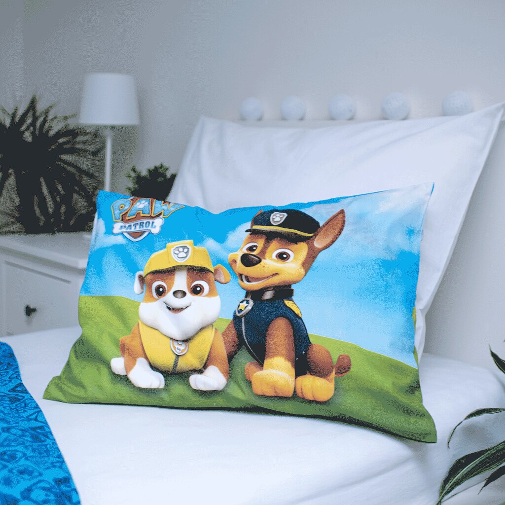 Beebi voodipesukomplekt Paw Patrol PP121 Baby, 100 x 135 cm + padjapüür 40 x 60 cm цена и информация | Voodipesukomplektid | kaup24.ee