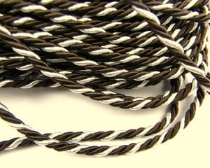 Dekoratiivne nöör, 3 mm, 1 m hind ja info | Ehete valmistamine, helmestamine | kaup24.ee