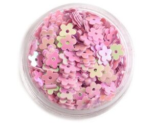Litrid-lilled 5mm roosa AB 10g hind ja info | Ehete valmistamine, helmestamine | kaup24.ee