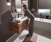 Valamusegisti pop-up funktsiooniga Hansgrohe Vivenis 250, matt must цена и информация | Vannitoa segistid | kaup24.ee