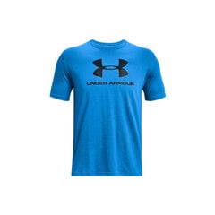 Футболка мужская Under Armor Sportstyle Logo Tee M 1329590787, синяя цена и информация | Мужские футболки | kaup24.ee