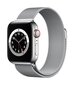 Nutikell Apple Watch Series 6 (40mm) GPS + LTE : Silver/Milanese Loop hind ja info | Nutikellad (smartwatch) | kaup24.ee