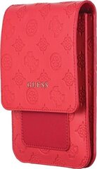  Сумка-кошелек Guess Guess 4G Peony Wallet Bag с отделением для смартфона (красный) цена и информация | Чехлы для телефонов | kaup24.ee