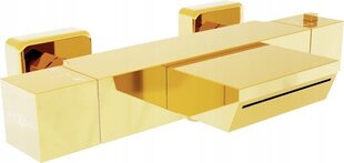 Termostaadiga vannisegisti Mexen Cube, Gold цена и информация | Смесители | kaup24.ee