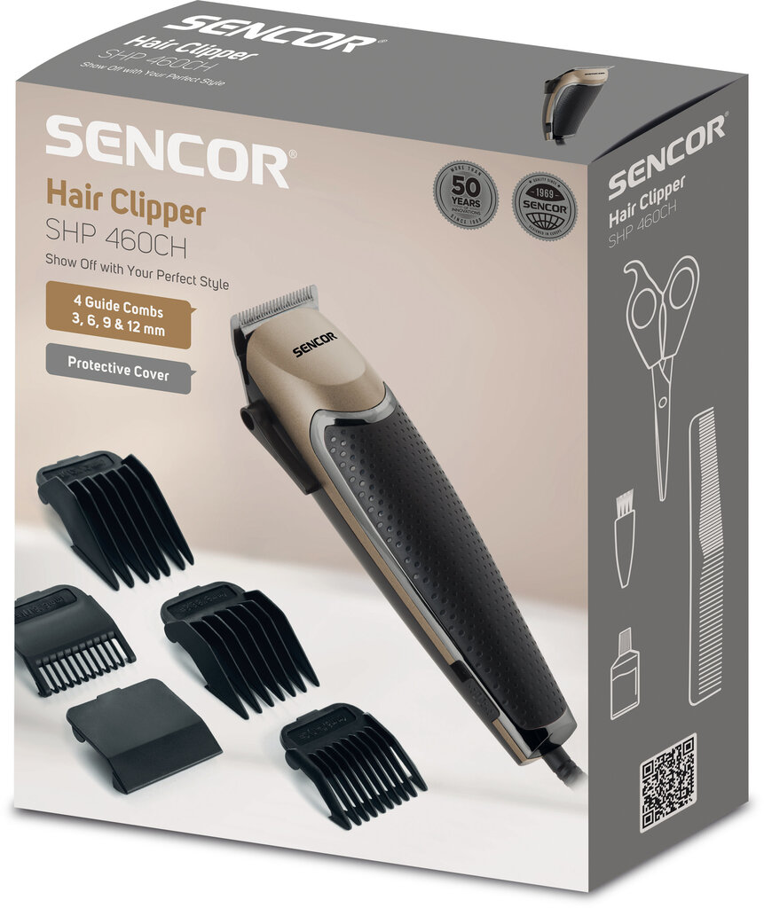Sencor SHP 460 CH hind ja info | Juukselõikusmasinad, trimmerid | kaup24.ee