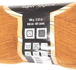 Kudumislõng Lanoso Super Angora 100 g; värv 207 цена и информация | Принадлежности для вязания | kaup24.ee