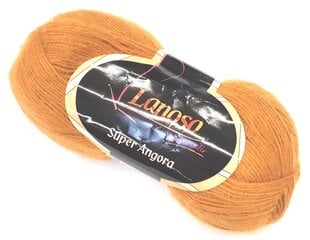 Kudumislõng Lanoso Super Angora 100 g; värv 207 цена и информация | Принадлежности для вязания | kaup24.ee