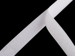 Клейкая двухсторонняя лента для застежки белая 16мм 1 метр цена и информация | Швейная фурнитура | kaup24.ee