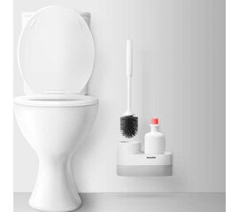 Держатель туалетной щетки с элементами хранения Bewello цена и информация | Аксессуары для ванной комнаты | kaup24.ee