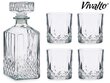 Vivalto Diamond 5-osaline viskikomplekt hind ja info | Klaasid, tassid ja kannud | kaup24.ee