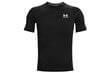 Meeste T-särk Under Armor Heatgear Armor Short Sleeve M 1361518001, must цена и информация | Meeste T-särgid | kaup24.ee