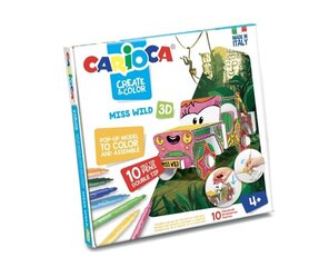 Loominguline komplekt CARIOCA 3D Miss Wild hind ja info | Arendavad mänguasjad | kaup24.ee