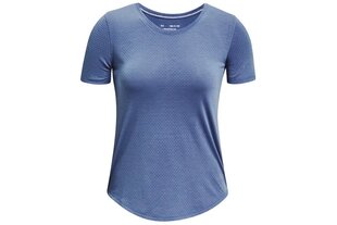 Naiste T-särk Under Armor Streaker Run Short Sleeve W 1361371470, sinine цена и информация | Женские футболки | kaup24.ee