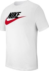 T-särk meestele Nike Nsw Tee Icon Futura M AR5004100, valge hind ja info | Meeste T-särgid | kaup24.ee