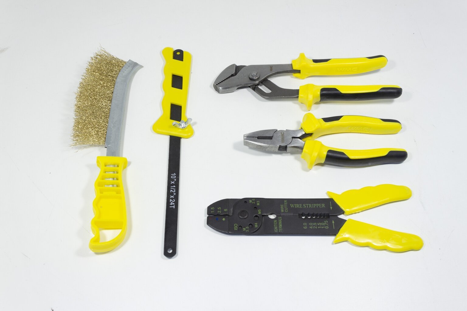 Tööriistakomplekt, 1001 osa, 1/4", WMC TOOLS, 201001 цена и информация | Käsitööriistad | kaup24.ee