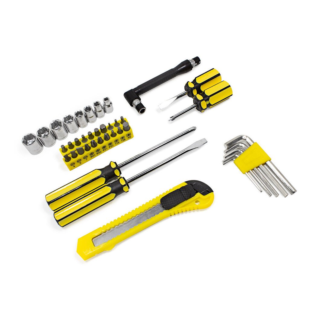 Tööriistakomplekt, 54 osa, 1/4", WMC TOOLS, 2054 цена и информация | Käsitööriistad | kaup24.ee