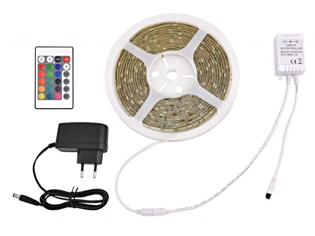 LED riba Airi, RGB puldiga, 5 m hind ja info | LED ribad | kaup24.ee