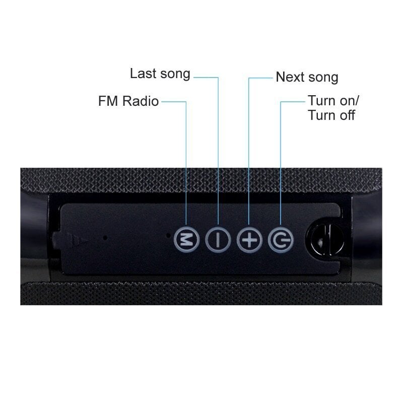 Juhtmeta kaasaskantav Bluetooth-kõlar koos akupanga laadimisfunktsiooniga цена и информация | Kõlarid | kaup24.ee