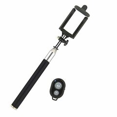 Swissten Bluetooth Selfie Stick с пультом 100 см цена и информация | Подставка для телефона | kaup24.ee