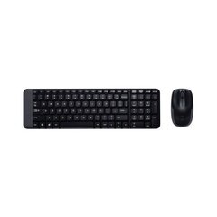 Клавиатура, мышь Logitech MK220 цена и информация | Клавиатура с игровой мышью 3GO COMBODRILEW2 USB ES | kaup24.ee