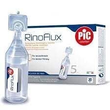 RinoFlux 0,9% 5ml hind ja info | Inhalaatorid | kaup24.ee