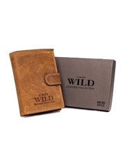 Мужской кошелек Always Wild, коричневый цена и информация | Мужские кошельки | kaup24.ee