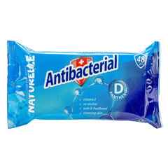 NATURELLE niisked antibakteriaalsed käterätikud 48 tk. hind ja info | Esmaabi | kaup24.ee
