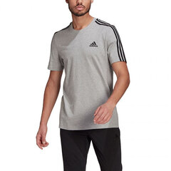 Футболка мужская Adidas Essentials M GL3735, серая цена и информация | Meeste T-särgid | kaup24.ee