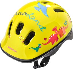 Laste kiiver Meteor KS06 Dino XS, kollane hind ja info | Kiivrid | kaup24.ee