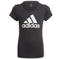 Laste Lühikeste varrukatega T-särk Adidas G BL T GN4069 Must Puuvill цена и информация | Poiste särgid | kaup24.ee