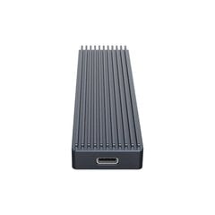 Enclosure SDD M.2 Orico, NVME, USB-C 3.1 Gen.2, 10Gbps (grey) цена и информация | Адаптеры и USB-hub | kaup24.ee