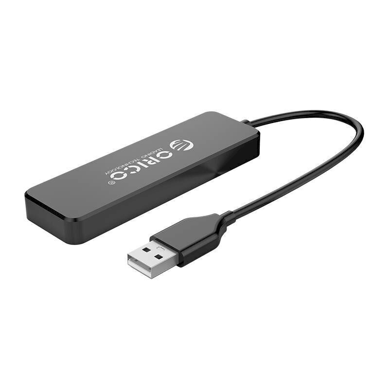 Orico Adapter Hub, USB to 4xUSB (black) hind ja info | USB jagajad, adapterid | kaup24.ee