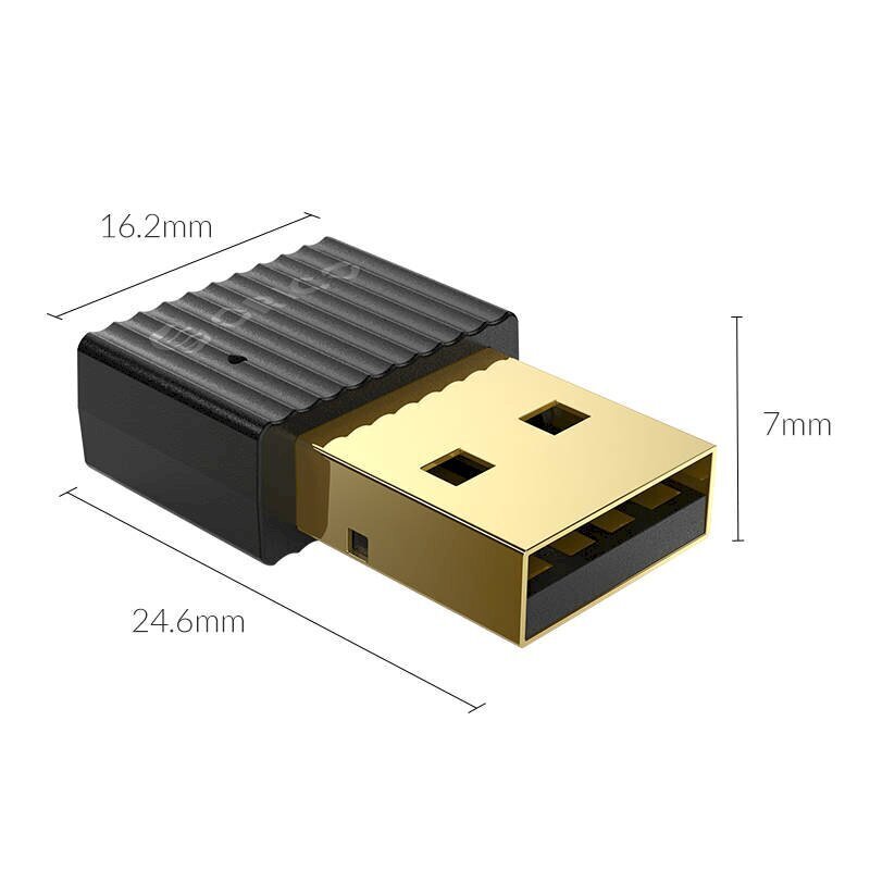 Orico Adapter USB Bluetooth to PC (Black) цена и информация | USB jagajad, adapterid | kaup24.ee