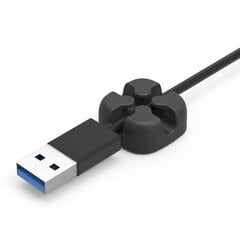 Cable holder organizer Orico (black) цена и информация | Кабели для телефонов | kaup24.ee